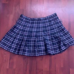 Plaid skort